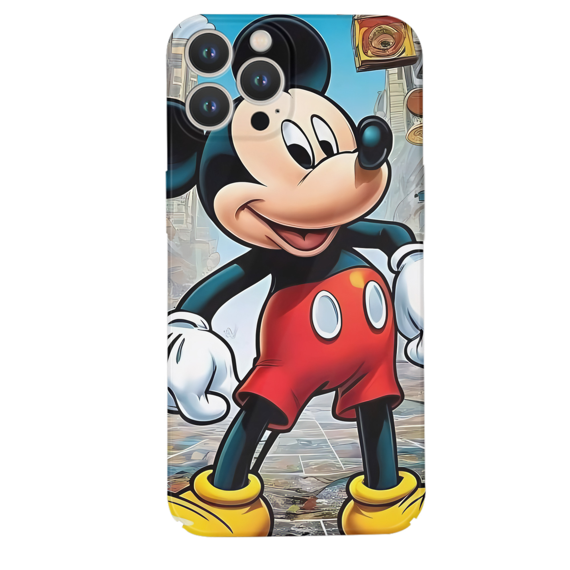 （画像用） ミッキーマウス Mickey Mouse 【iPhone 14シリーズ対応】ハードケース